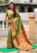 Picture of Marvelous Silk Dark Khaki Saree