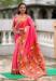 Picture of Wonderful Silk Hot Pink Saree