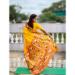 Picture of Statuesque Silk Golden Saree