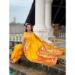 Picture of Statuesque Silk Golden Saree