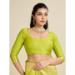 Picture of Gorgeous Silk Yellow Green Saree