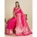 Picture of Beautiful Silk Dark Salmon Saree