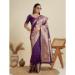 Picture of Sublime Silk Dark Slate Blue Saree