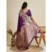 Picture of Sublime Silk Dark Slate Blue Saree