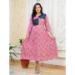 Picture of Sightly Rayon Pale Violet Red Readymade Gown