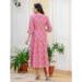 Picture of Sightly Rayon Pale Violet Red Readymade Gown