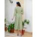 Picture of Ravishing Rayon Dark Sea Green Readymade Gown