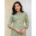 Picture of Ravishing Rayon Dark Sea Green Readymade Gown
