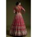 Picture of Beautiful Georgette & Silk Maroon Lehenga Choli