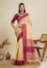 Picture of Well Formed Silk Burly Wood Saree