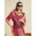Picture of Well Formed Silk Burly Wood Saree