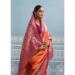 Picture of Comely Silk Chocolate Saree