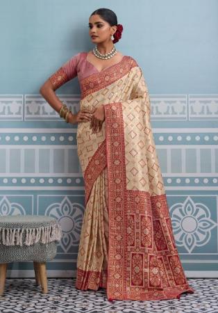 Picture of Good Looking Silk Burly Wood Saree