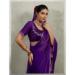Picture of Stunning Chiffon Purple Saree