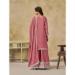 Picture of Magnificent Chiffon Pink Straight Cut Salwar Kameez