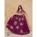 Picture of Charming Silk Maroon Lehenga Choli