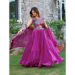 Picture of Pleasing Silk Purple Readymade Lehenga Choli