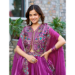 Picture of Pleasing Silk Purple Readymade Lehenga Choli