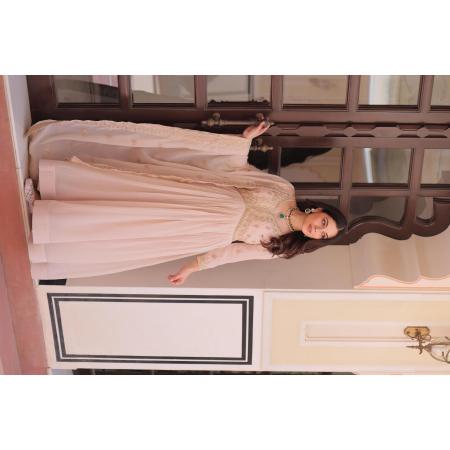 Picture of Taking Georgette Tan Readymade Gown