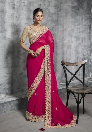 Picture of Splendid Silk Thistle Saree
