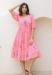 Picture of Grand Chiffon Hot Pink Kurtis & Tunic