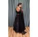 Picture of Resplendent Georgette & Net Black Lehenga Choli