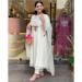 Picture of Radiant Chiffon Off White Readymade Salwar Kameez