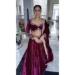 Picture of Pretty Net & Silk Purple Lehenga Choli