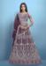 Picture of Ideal Net Dim Gray Lehenga Choli