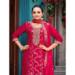 Picture of Appealing Chiffon Pink Straight Cut Salwar Kameez