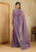 Picture of Graceful Net Dim Gray Saree
