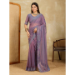 Picture of Graceful Net Dim Gray Saree