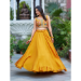 Picture of Charming Chiffon Sandy Brown Readymade Lehenga Choli