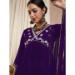 Picture of Stunning Georgette Purple Readymade Salwar Kameez