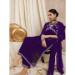 Picture of Stunning Georgette Purple Readymade Salwar Kameez