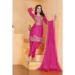 Picture of Chiffon Medium Violet Red Readymade Salwar Kameez