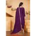 Picture of Marvelous Chiffon Brown Readymade Salwar Kameez