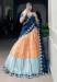 Picture of Graceful Silk Navajo White Lehenga Choli