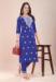 Picture of Magnificent Rayon Dark Slate Blue Kurtis & Tunic