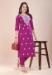 Picture of Pleasing Rayon Plum Kurtis & Tunic