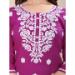 Picture of Pleasing Rayon Plum Kurtis & Tunic