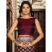 Picture of Taking Silk Maroon Saree