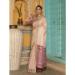 Picture of Elegant Linen Tan Saree