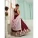 Picture of Admirable Organza Maroon Lehenga Choli