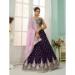 Picture of Sightly Organza Purple Lehenga Choli