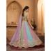 Picture of Exquisite Organza Grey Lehenga Choli