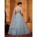 Picture of Graceful Organza Dim Gray Lehenga Choli