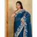 Picture of Elegant Silk Teal Saree