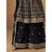 Picture of Fascinating Georgette Black Straight Cut Salwar Kameez
