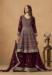 Picture of Amazing Georgette Maroon Straight Cut Salwar Kameez